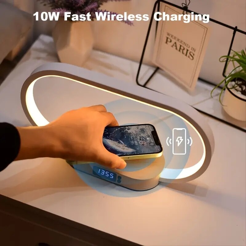 Multifunction Wireless Charger – Led Desk Clock recenzja i cena