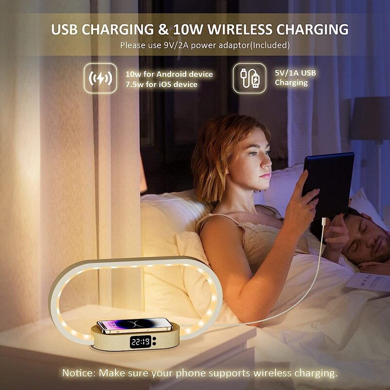 Multifunction Wireless Charger – Led Desk Clock recenzja i cena