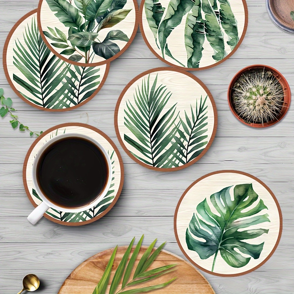 5pcs Tropical Plant Leaf-Patte – Home Office Word recenzja i cena
