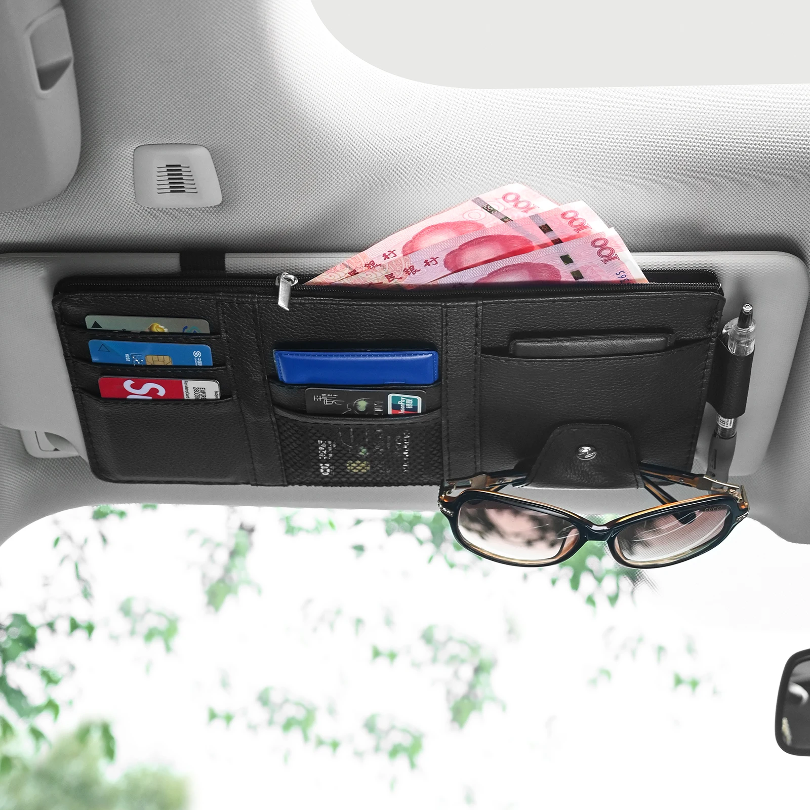 Car Sun Visor Bill Pen Busines – Pen Holder Organizer recenzja i cena