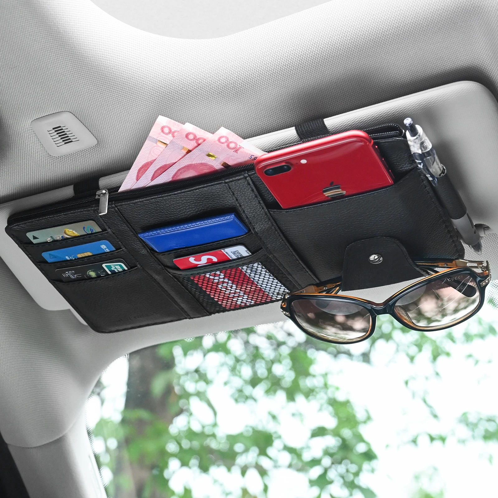 Car Sun Visor Bill Pen Busines – Pen Holder Organizer recenzja i cena