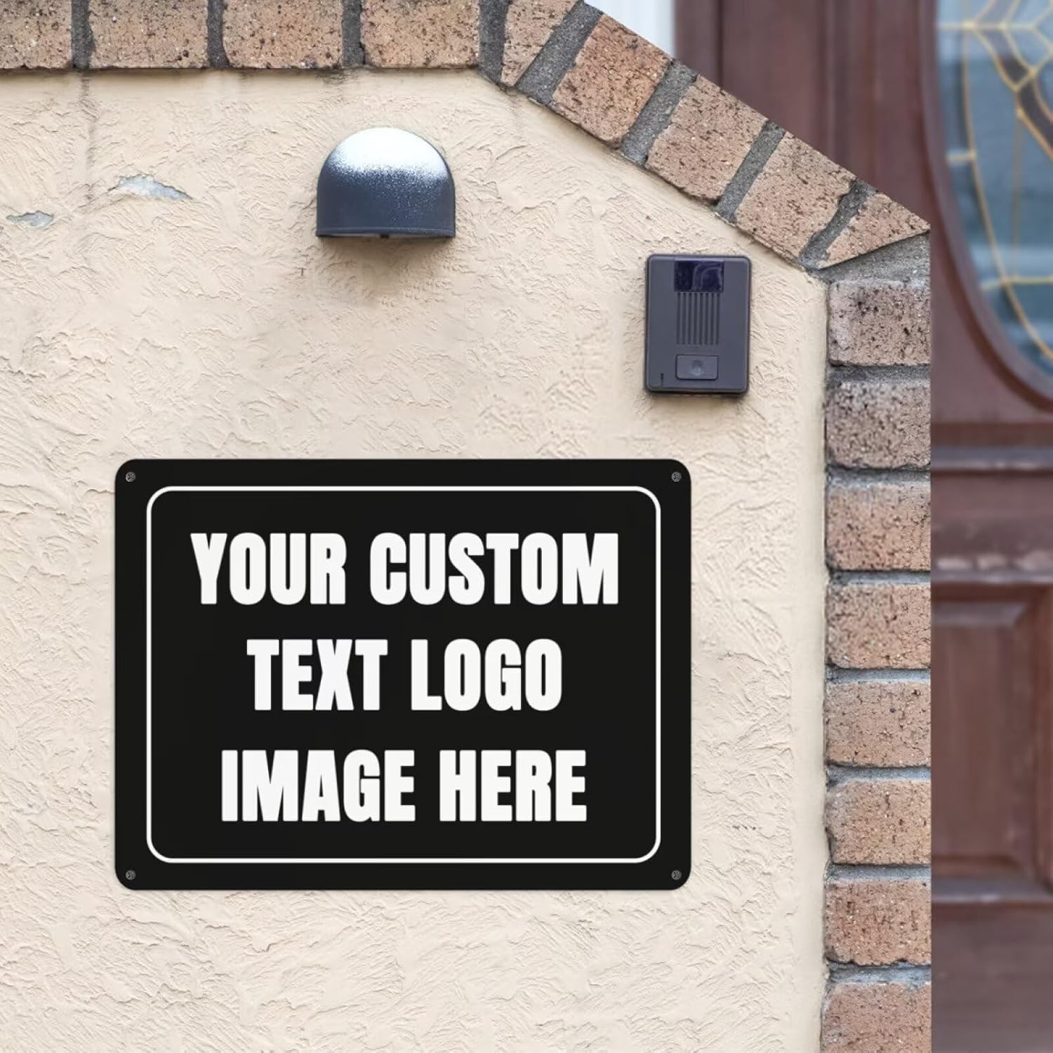 Custom Sign Personalized Metal – Home Office Logo recenzja i cena