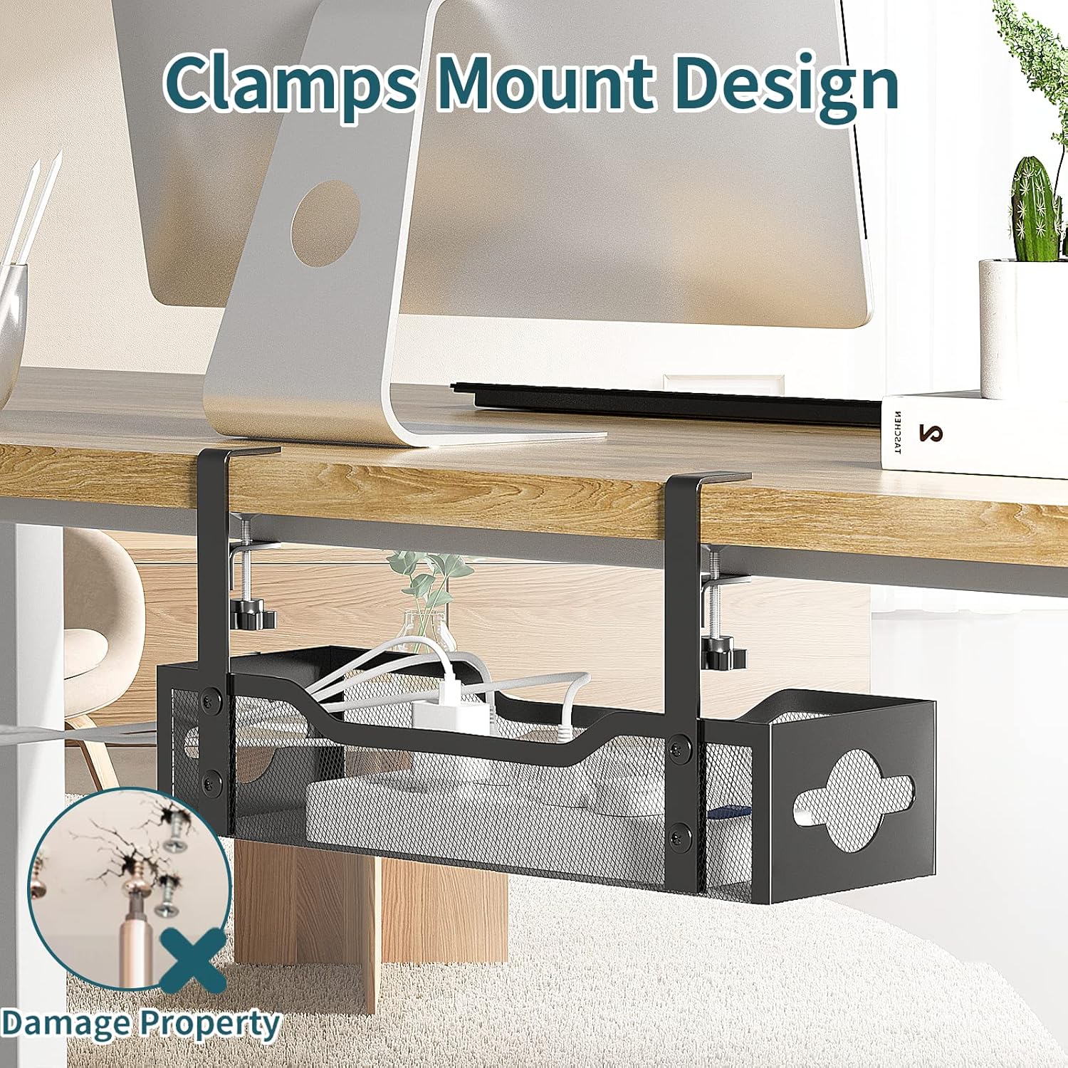 Under Desk Cable Management Tr – Home Office Organization recenzja i cena