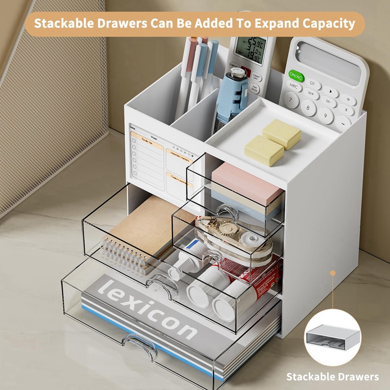 Desk Organizer with 3 Drawer,M – Pen Holder Organizer recenzja i cena