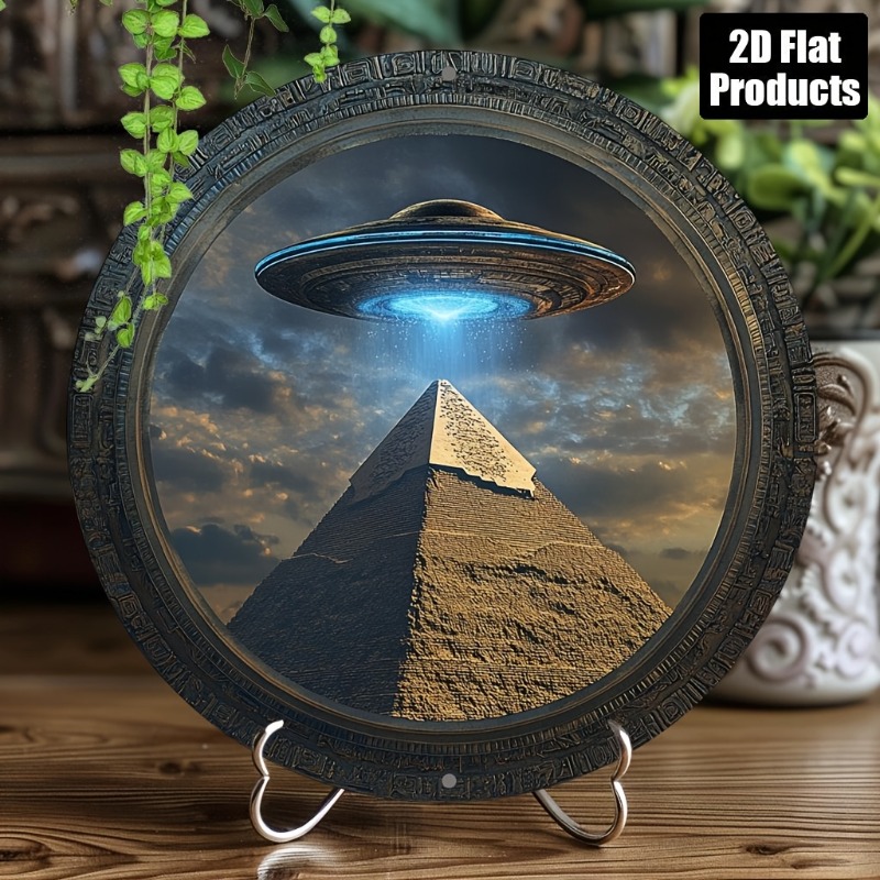 Pyramid UFO Theme Round Alumin – Home Office Kitchen recenzja i cena