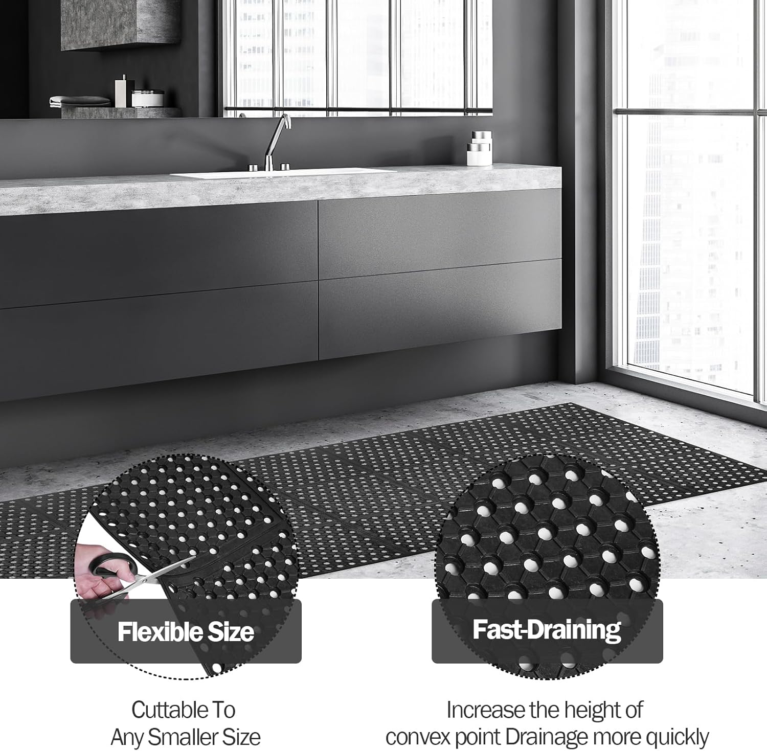 Anti-Fatigue Drainage Rubber M – Anti Fatigue Mat recenzja i cena