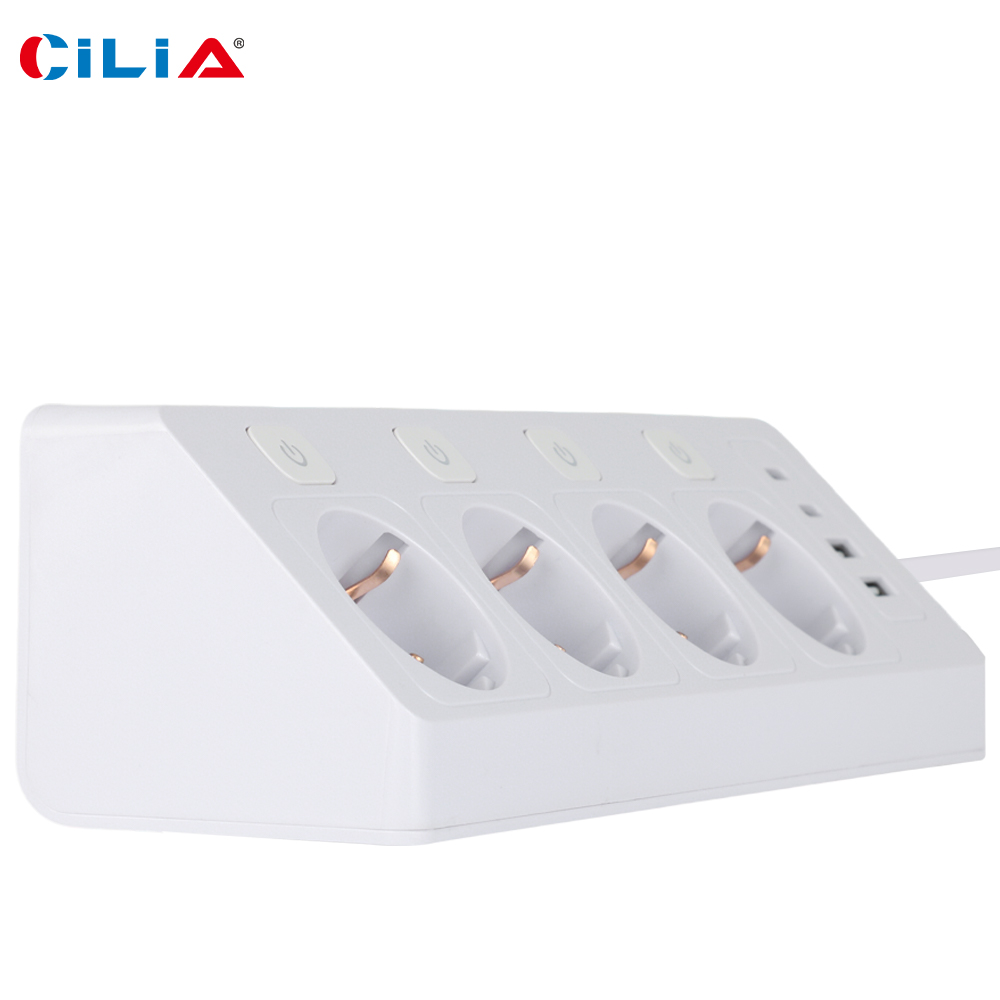 EU Plug Power Strip with 4 Soc – Power Strip Desk recenzja i cena