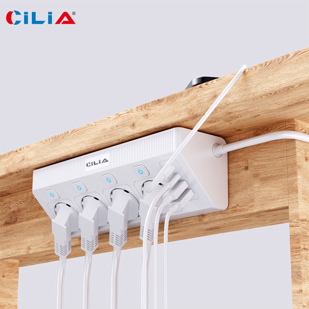 EU Plug Power Strip with 4 Soc – Power Strip Desk recenzja i cena