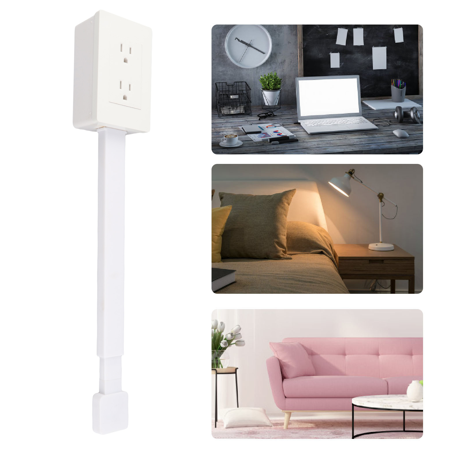 Rotatable Power Strip Flexible – Power Strip Desk recenzja i cena