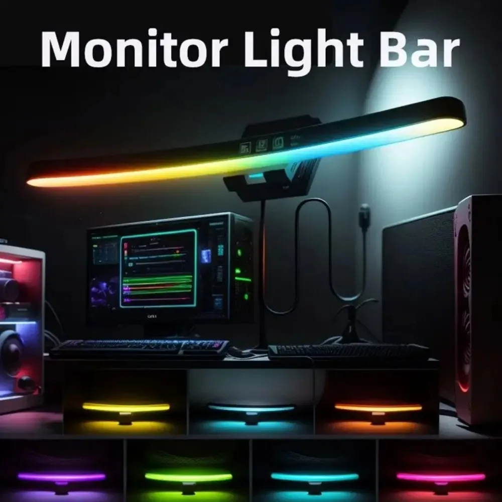 Curved Monitor Light Bar 3 Col – Home Office Setup recenzja i cena