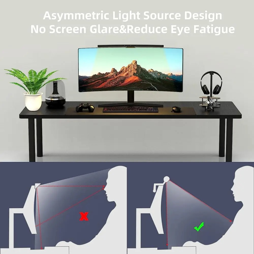 Curved Monitor Light Bar 3 Col – Home Office Setup recenzja i cena