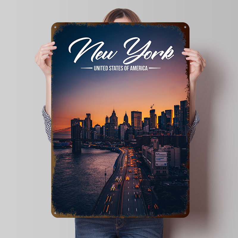 New York Printed Poster Custom – Home Office York recenzja i cena