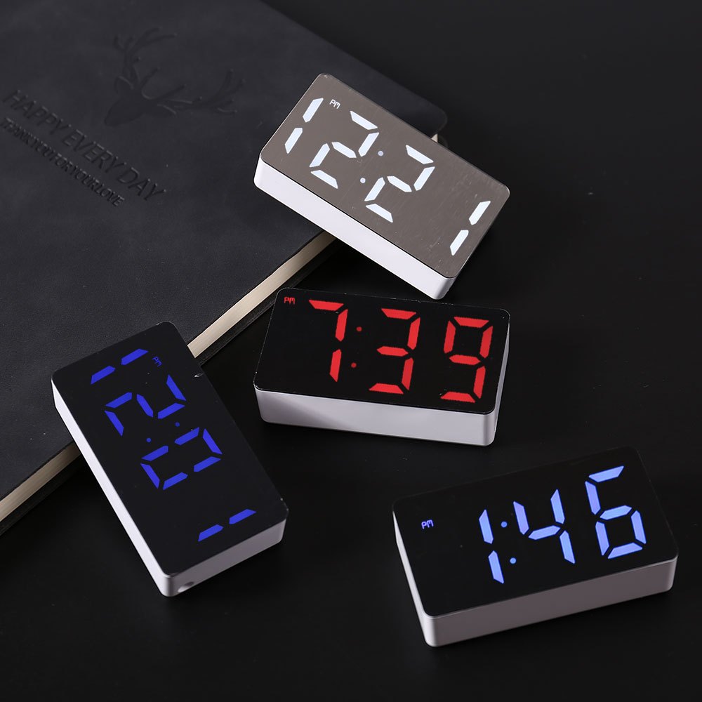 LED Electronic Watch Mirror Al – Led Desk Clock recenzja i cena