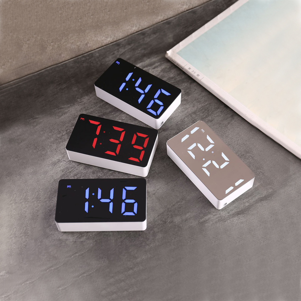 LED Electronic Watch Mirror Al – Led Desk Clock recenzja i cena