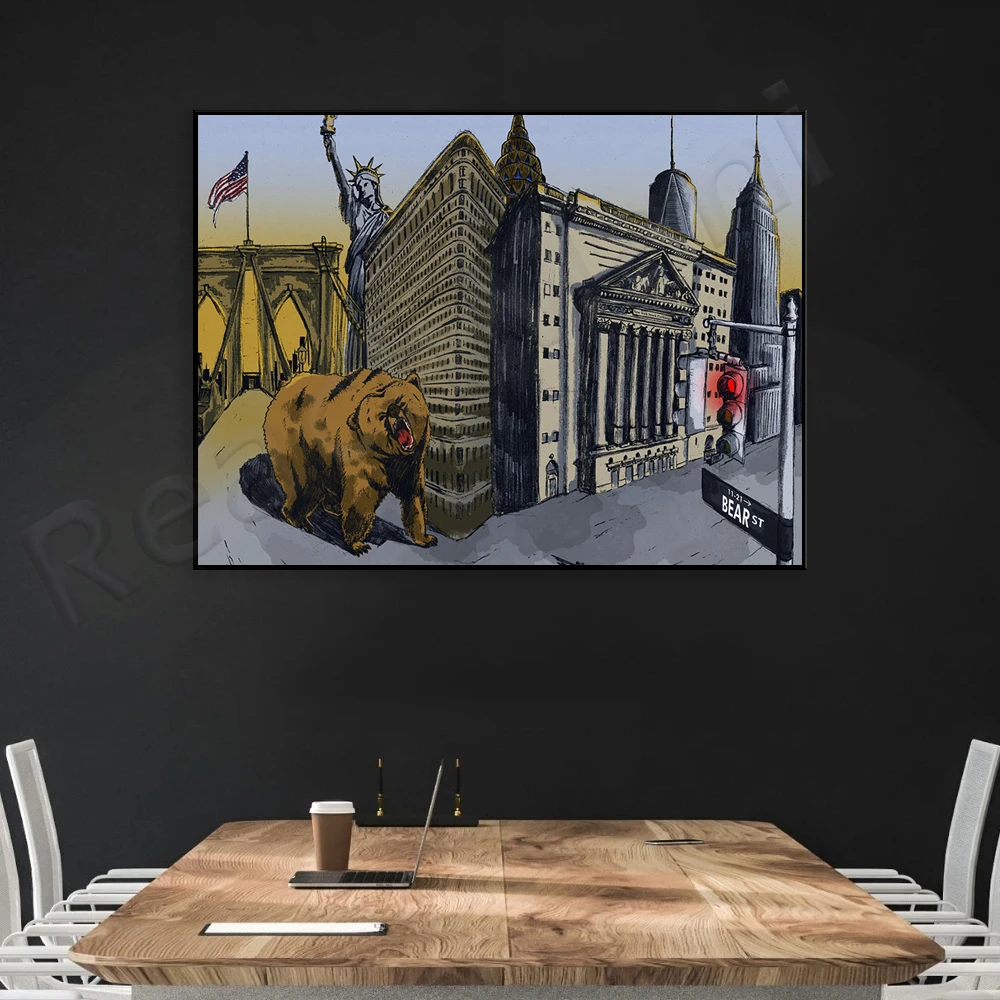 Bear Artwork | New York | Bear – Home Office York recenzja i cena