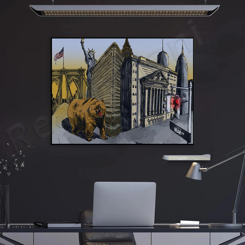 Bear Artwork | New York | Bear – Home Office York recenzja i cena