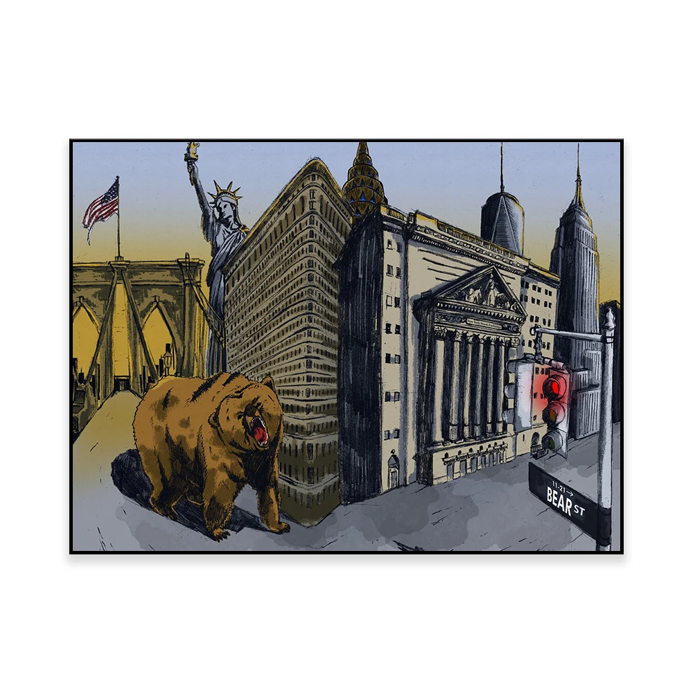 Bear Artwork | New York | Bear – Home Office York recenzja i cena