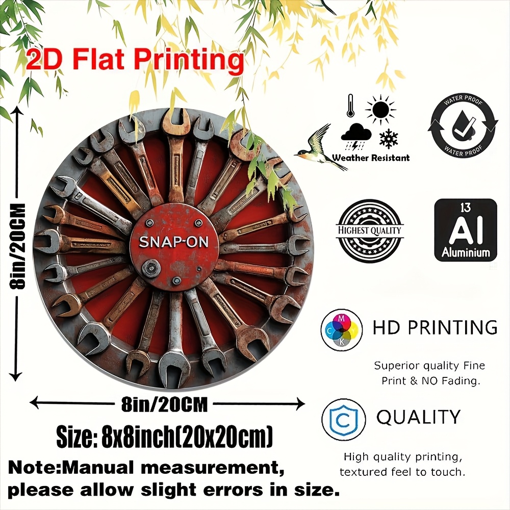 2D Flat, 1pc, Aluminum Metal F – Home Office Kitchen recenzja i cena