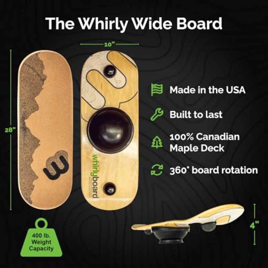 Whirly Board Wide Standing Des – Anti Fatigue Mat recenzja i cena