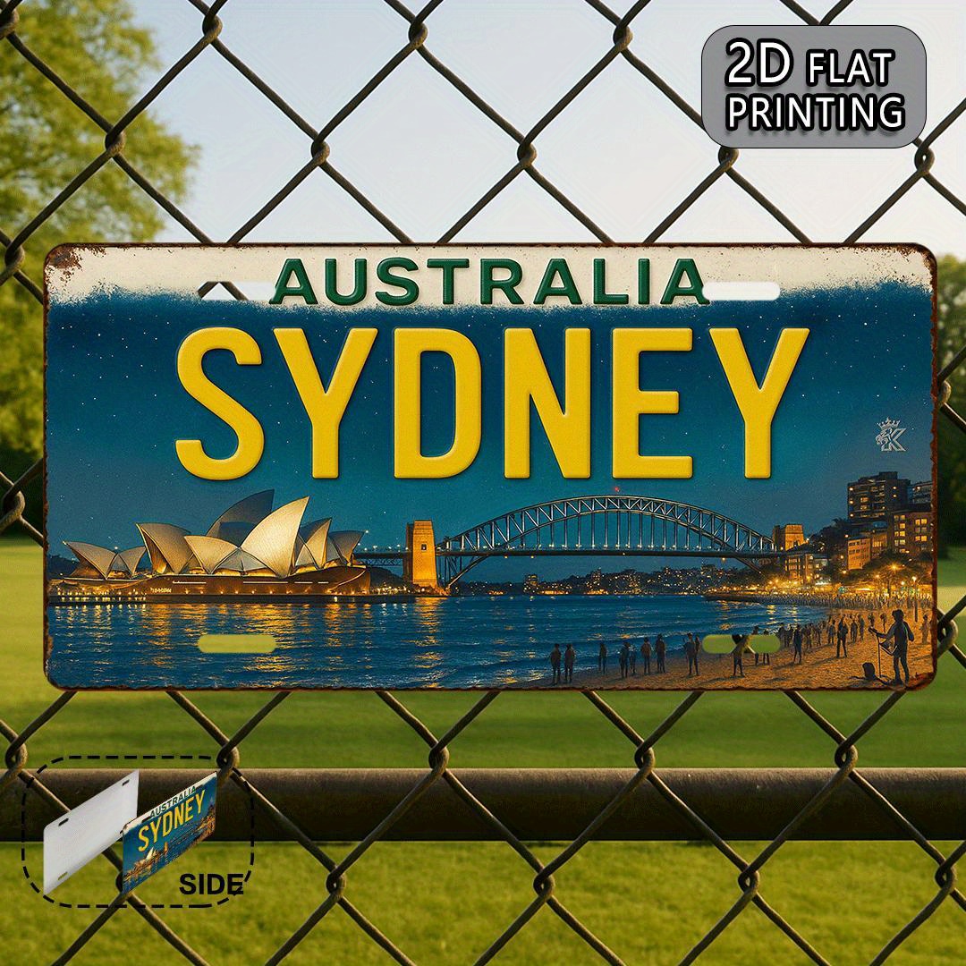 Australia Sydney License Plate – Home Office Australia recenzja i cena