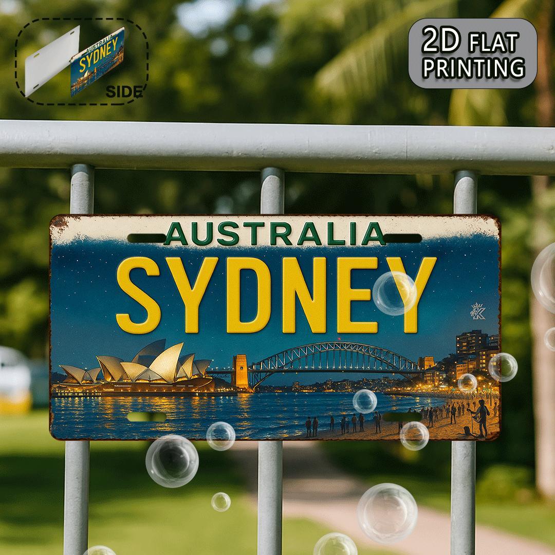 Australia Sydney License Plate – Home Office Australia recenzja i cena