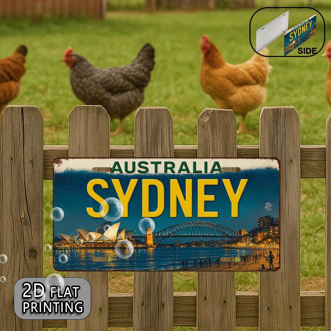 Australia Sydney License Plate – Home Office Australia recenzja i cena