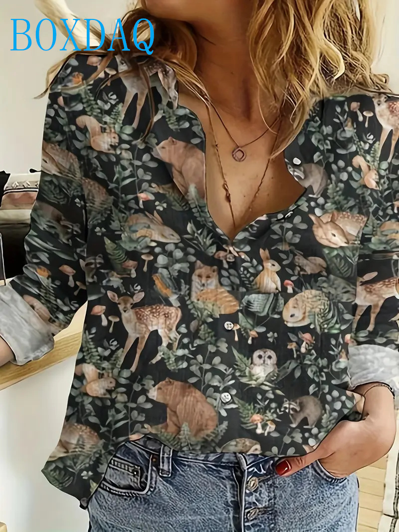 Women's Fashion Long Sleeve La – Home Office Word recenzja i cena