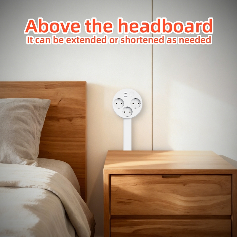 Retractable Socket Rotates Ele – Power Strip Desk recenzja i cena