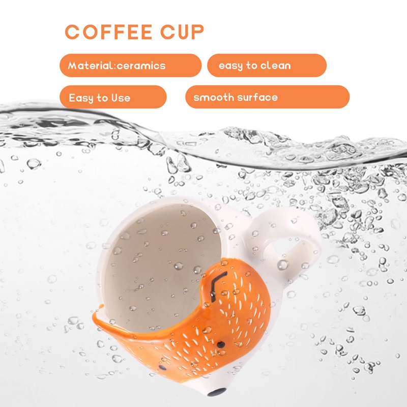 Ceramic Coffee Cup Cartoon Sha – Home Office Kitchen recenzja i cena