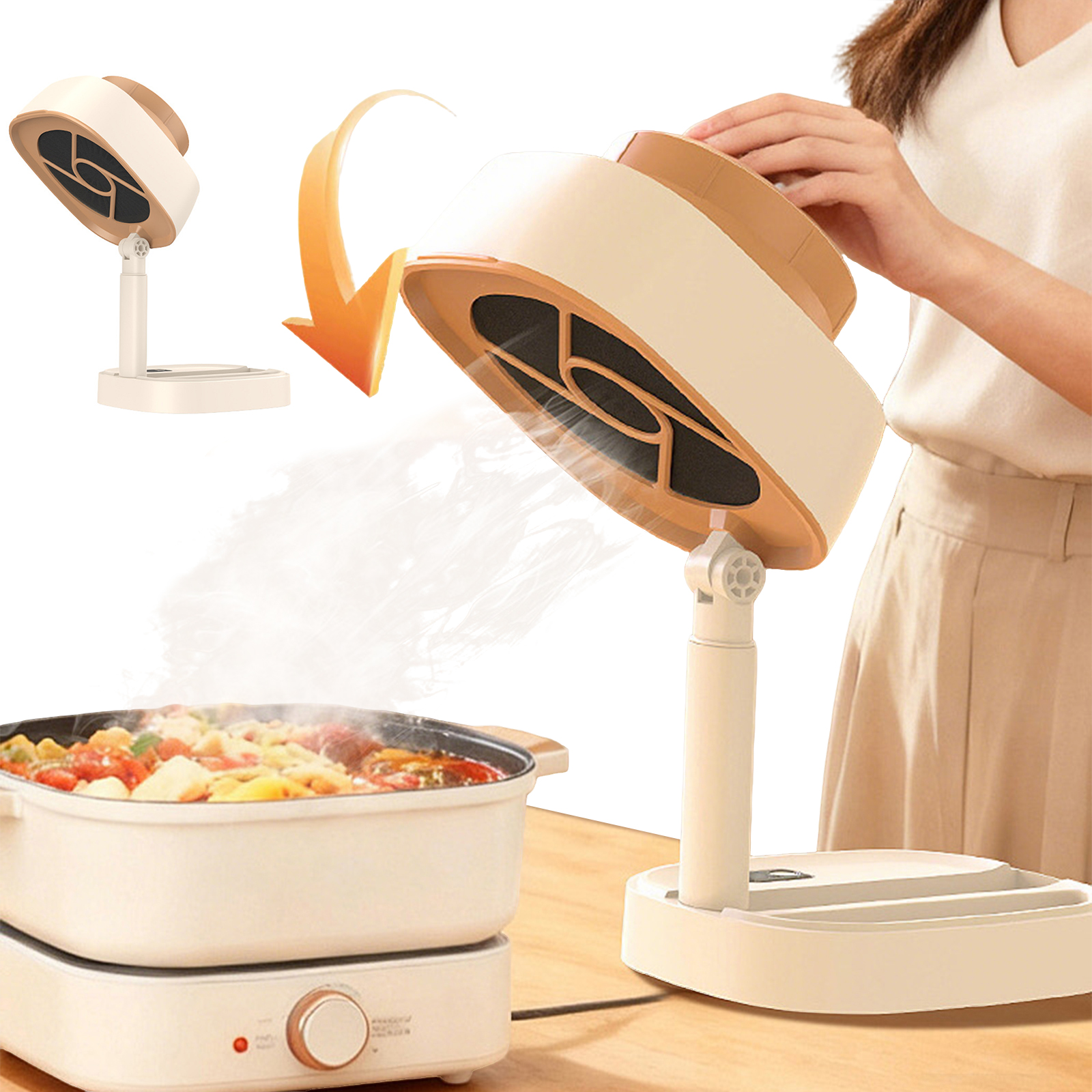 Exhaust Hood with 5-Speed Suct – Home Office Kitchen recenzja i cena