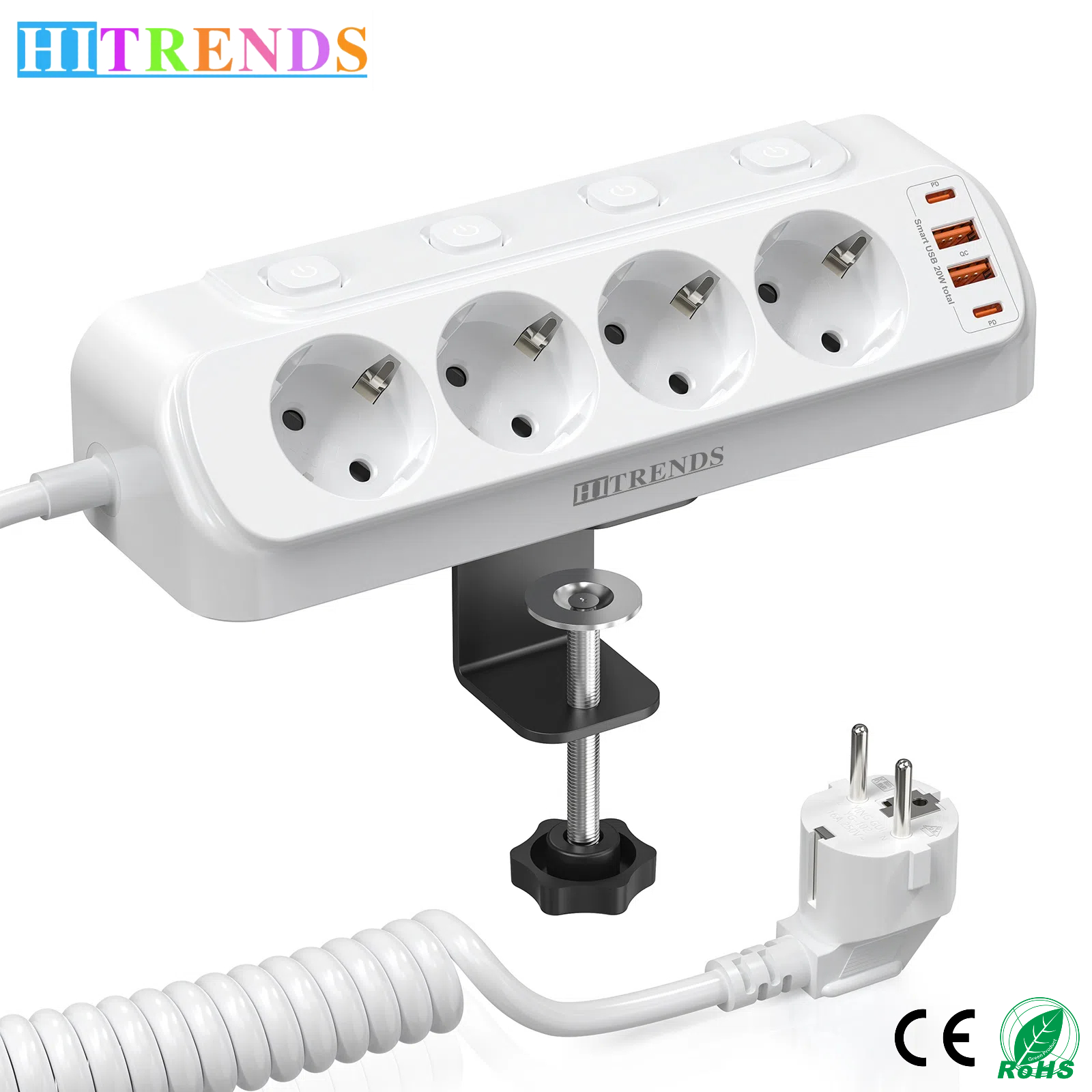 Eu plug Multi-function power b – Power Strip Desk recenzja i cena