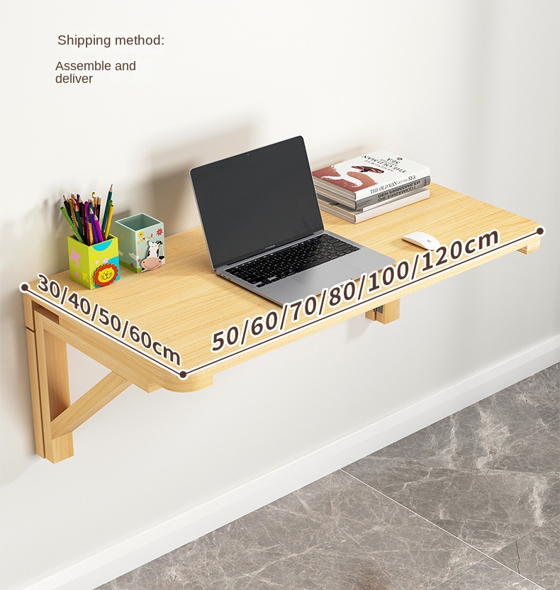 Solid wood Folding wall desk S – Home Office Ikea recenzja i cena
