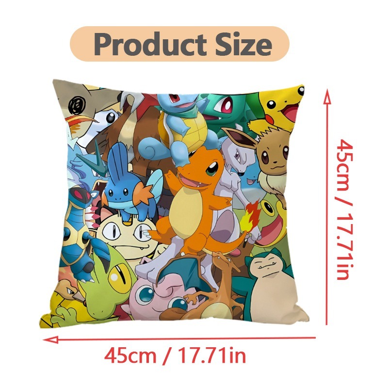 Pokemon Anime Soft Pillow Case – Home Office With Sofa recenzja i cena