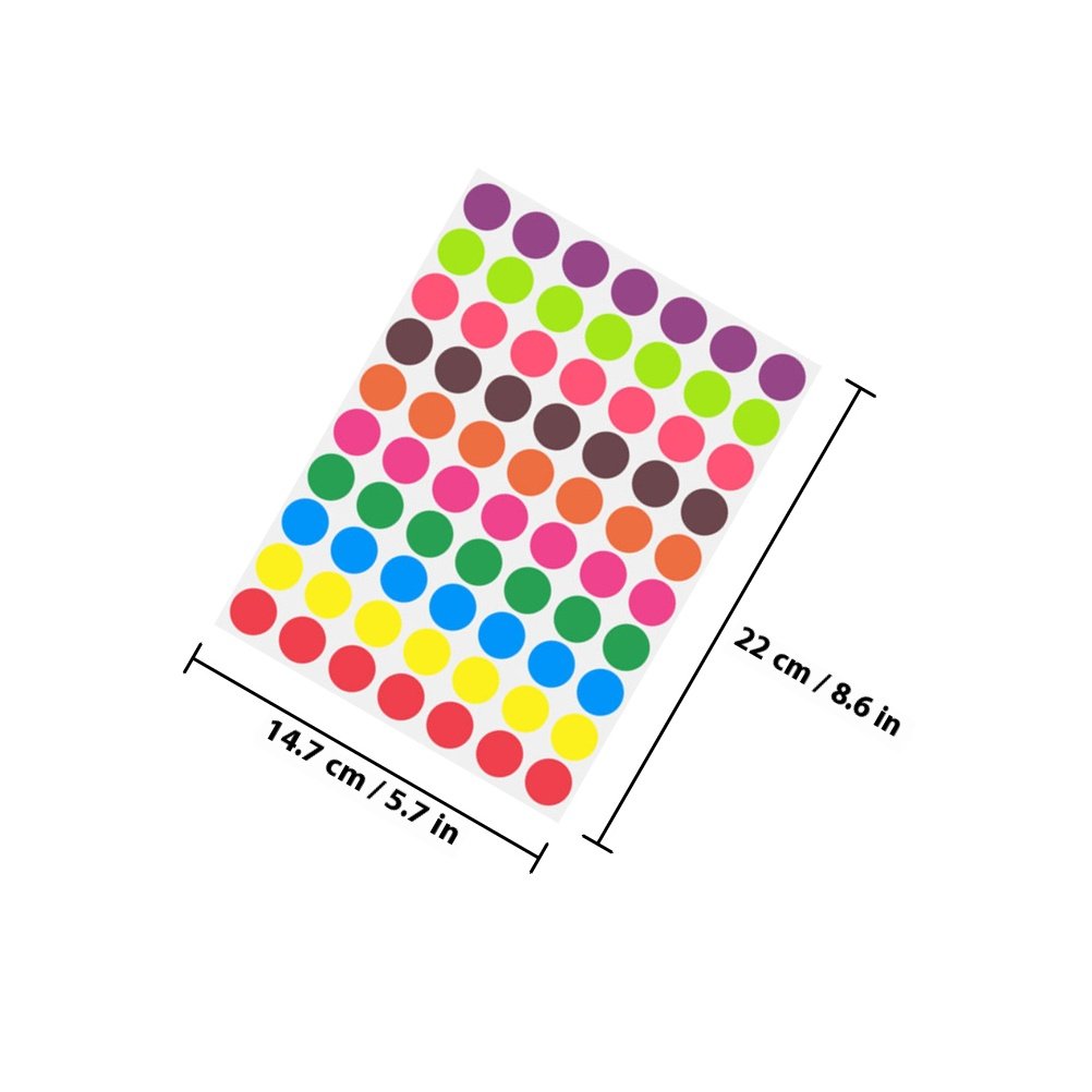 1400Pcs Removable Color Coding – Home Office Organization recenzja i cena